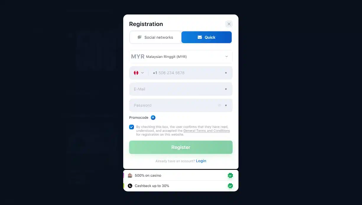 Lucky Star registration