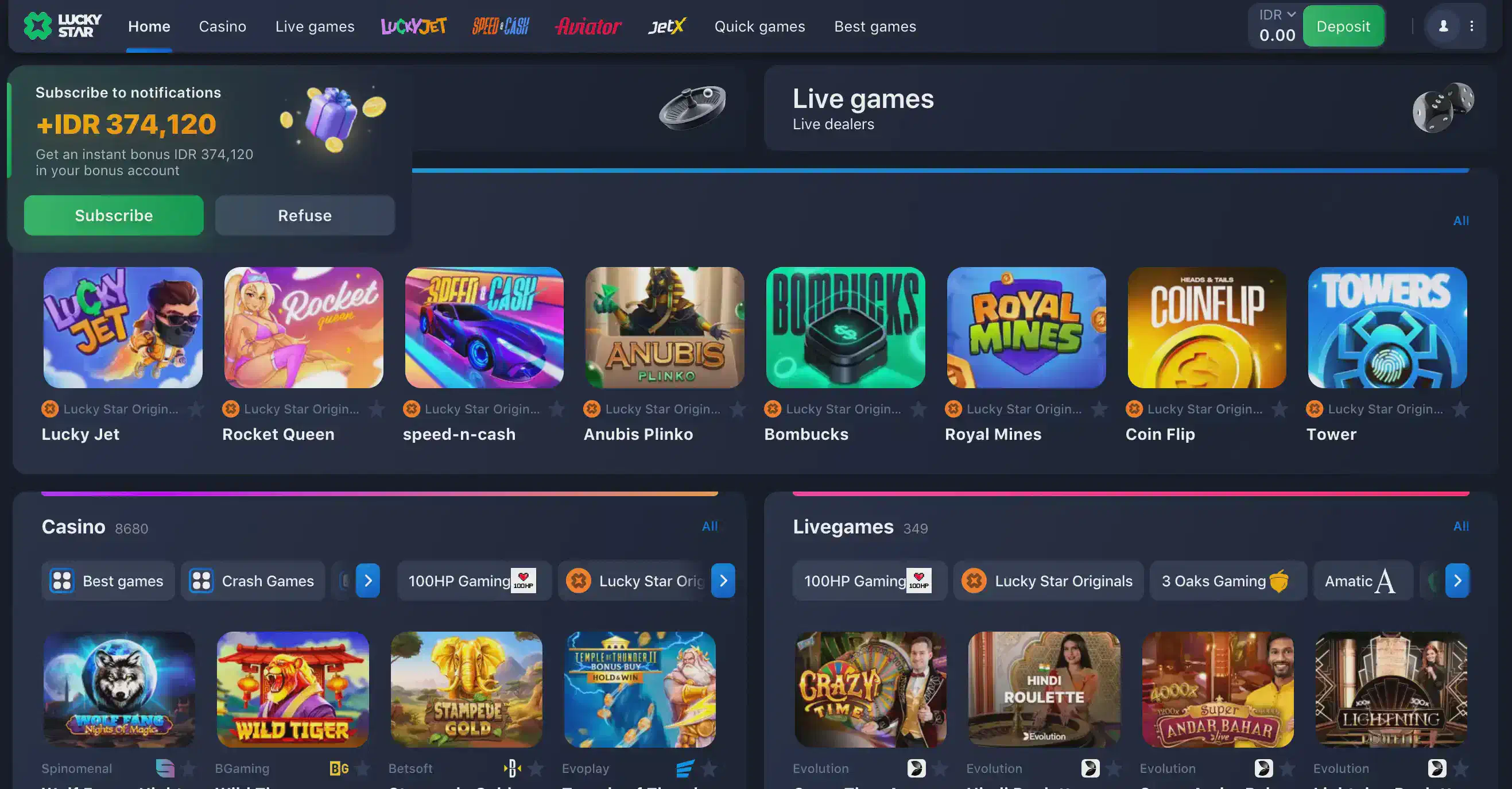 Lucky Star Casino